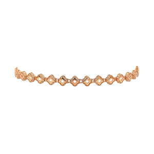 Серьги из красного золота 